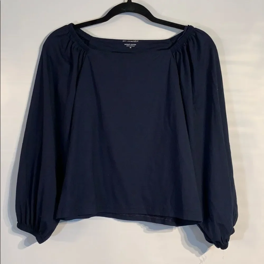 Banana Republic Supima Cotton Off The Shoulder Top - Picture 1 of 3
